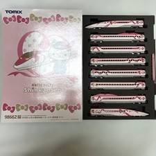 TOMIX 98662 JR500 Series Sanyo Shinkansen Hello Kitty Train Set Neuf dans...