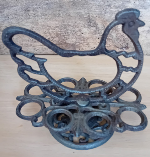 Presentoir forme poule - forme,