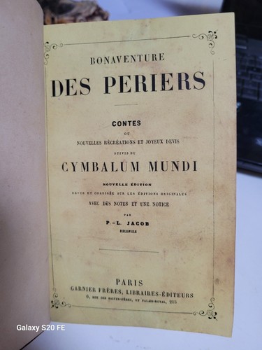 Bonaventure des periers - des,