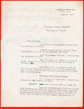 EF31-L.TAPUSCRITE-SIGNÉE-ARMAND SALACROU-AUTEUR DRAMATIQUE-[G.PILLEMENT]-1945