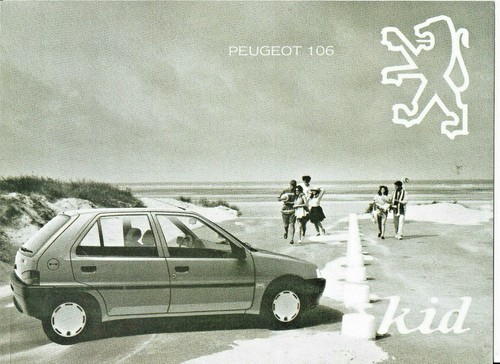 Peugeot 106 kid sales brochure - kid,