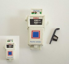 PLAYMOBIL (R3227) STATION - Pompe Essence Blanche Esso 3439 Jaunie