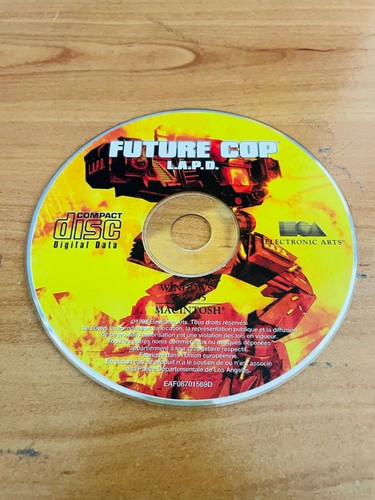 Future cop lapd game - cd,
