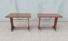 Paire de tables bistrot