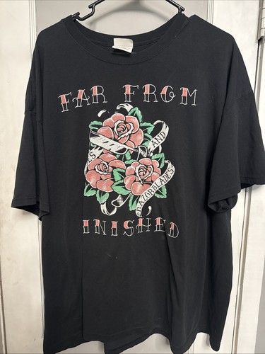 Far from finished roses and - finished,