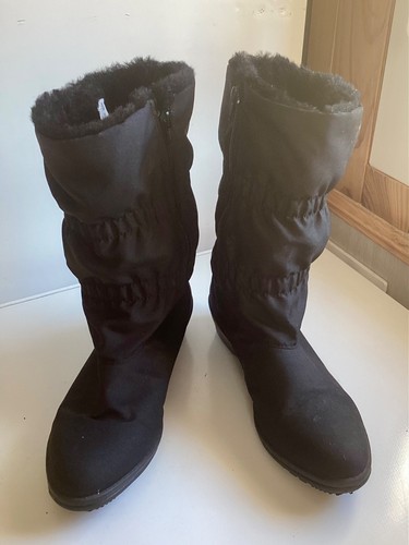 Bottes neige après ski - neige, /