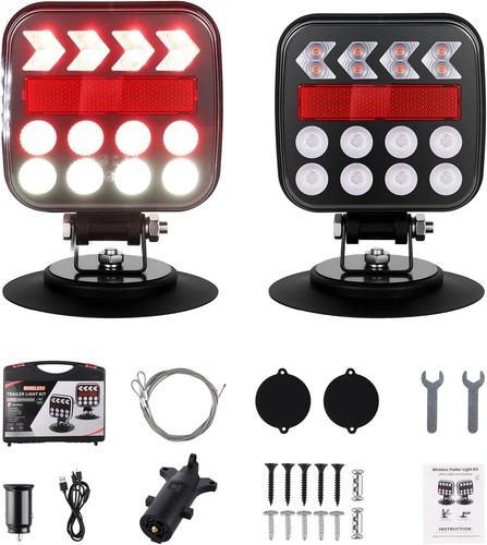 Wireless magnetic led trailer - wireless,