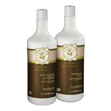 Kit de traitement à la kératine brésilienne Eternity Liss Cacau 2 x 1 litre