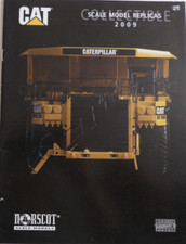 Catalogue miniatures travaux publics NORSCOT / CAT - CATERPILLAR 2009
