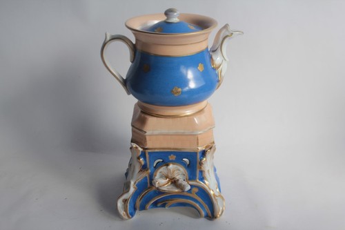 Tisanière porcelaine xixe - tisanière,