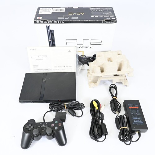 Console sony ps2 slim - console,