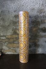Rouleau de papier peint vintage Vénilia forme géométrique neuf 1970