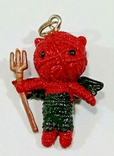 Pendentif Bijoux Poupée Vaudou Diablotin - Pendant Necklace 3.0cm