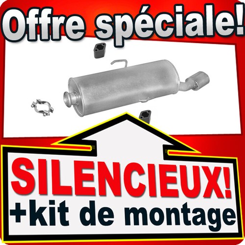 Silencieux arriere pour - silencieux,