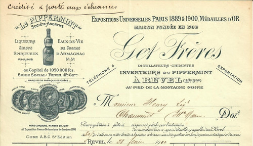Facture 1910 revel hte - 🌟,