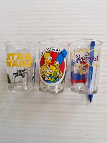 Lot verres moutarde - verres,