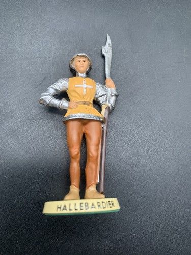Soldat plomb hallebardier - de,