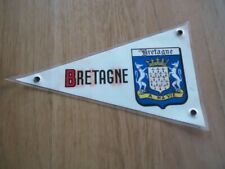 FANION VINTAGE CARAVANING 60' CAMPING MONTSAINT-MICHEL BRETAGNE  CARAVANE 