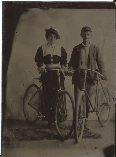 Photo ancienne ferrotype 2 - -,