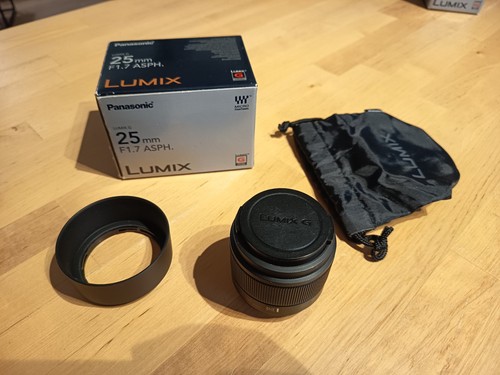 Panasonic lumix 25mm - panasonic, g