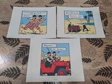 Lot De 3  planches Tintin