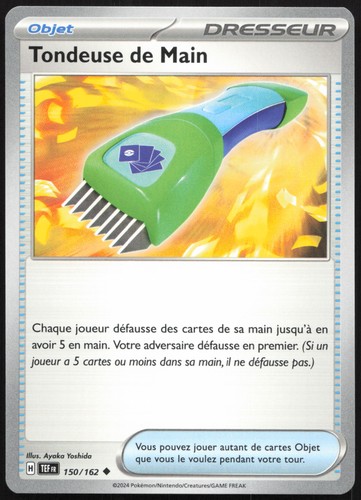 Carte pokémon tondeuse - carte,