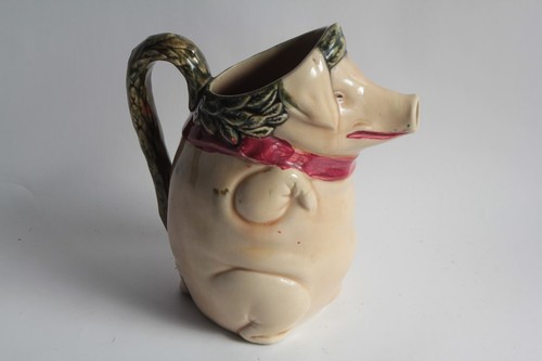 Pichet barbotine cochon - pichet,