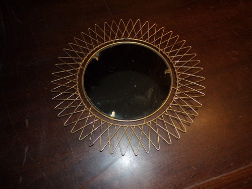 Miroir soleil métal cm - soleil,