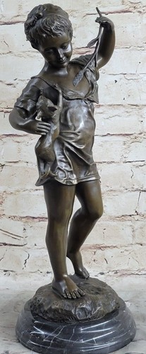 Figurine En Bronze Art Déco