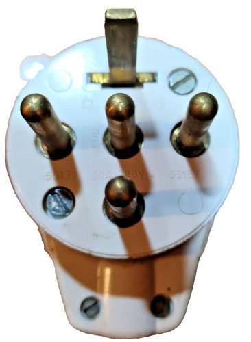 Fiche mâle 380v 20a phases - mâle,