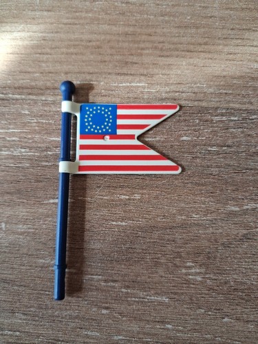 Playmobil drapeau cavalerie - drapeau,