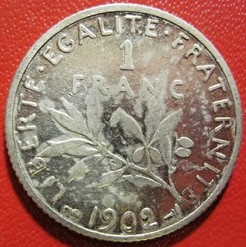 France franc semeuse 1902 - 1,