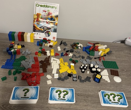 Lego creationary board game - board,