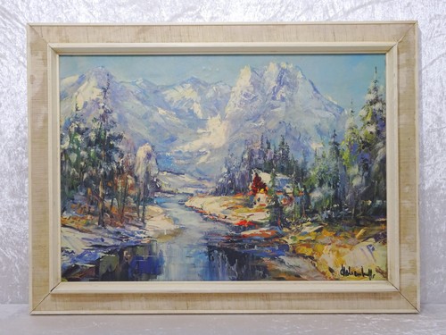Tableau peinture huile - tableau, l’huile