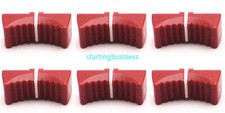 6pcs Slide Fader Knob Cap For
