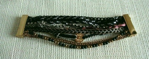 Bracelet hipanema multi rangs - ,