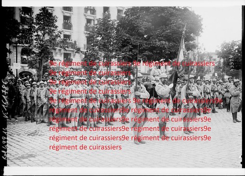 Cuirassiers cavalerie - 9e,