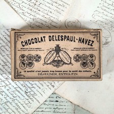 Boîte ancienne de chocolat «