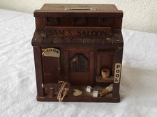 Ancienne Tirelire en bois