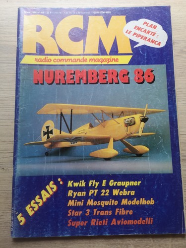 Rcm magazine 3 1986 - rcm, n°59