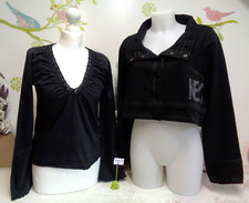 Lot vêtements occasion : Veste " Mia Soana ", Haut " Active Wear " - T : 38/40 *