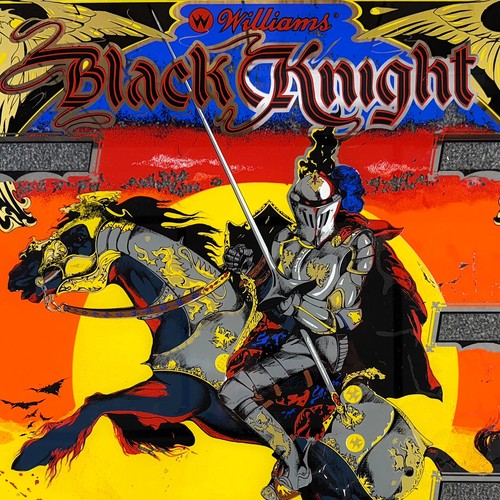 Williams black knight pinball - knight,