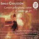 Chausson concert pour piano - -,