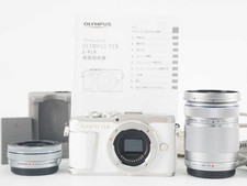 Objectif Olympus E-PL9 sans miroir blanc 14-42 mm 40-150 mm 1544 prises de...