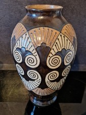 VASE ART DÉCO ODETTA QUIMPER HB