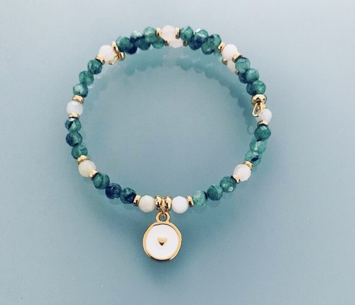 Bracelet jonc cœur - jonc,