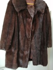 Veste 3/4 Vison véritable -