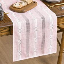 Chemin de table rustique et de