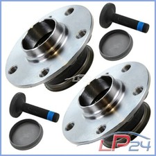 2x MOYEU DE ROUE+ROULEMENT ARRIÈRE GAUCHE+DROIT POUR VW JETTA 4 10- GOLF 6 5K1