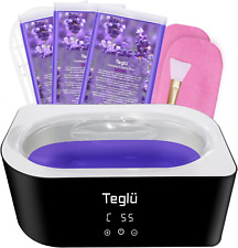 Teglu Bain De Paraffine Pour Mains Et Pieds 4L,Appareil À Cire À Paraffine Avec 